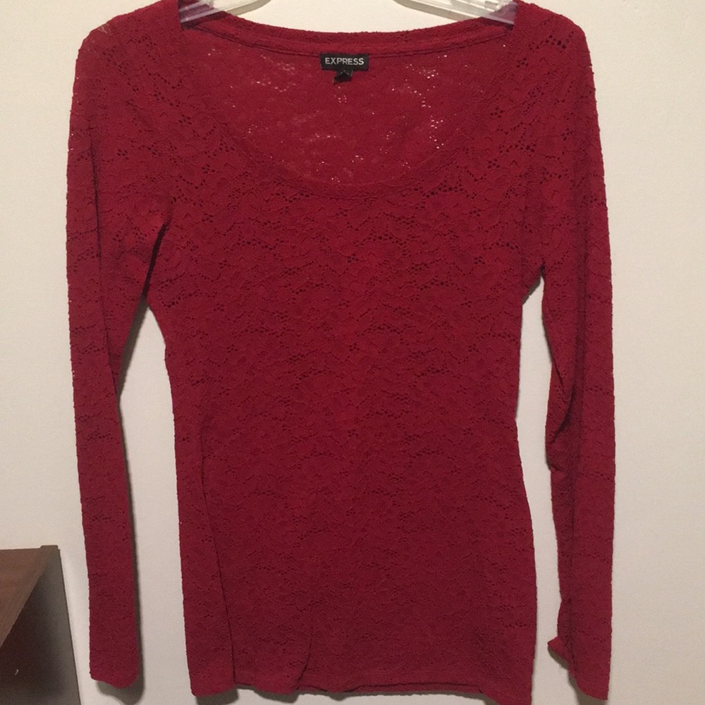 Express Women’s Lace Long Sleeve (size S)